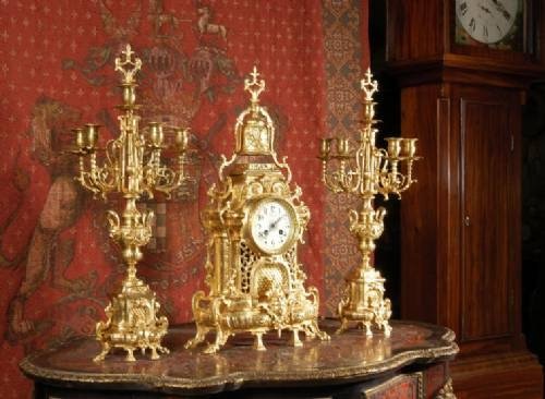 fig 2. **** SOLD **** Stunning Antique French Candelabra